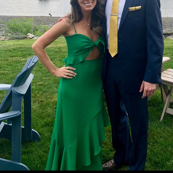 Green Flynn Skye Dress - Picture 1 of 3